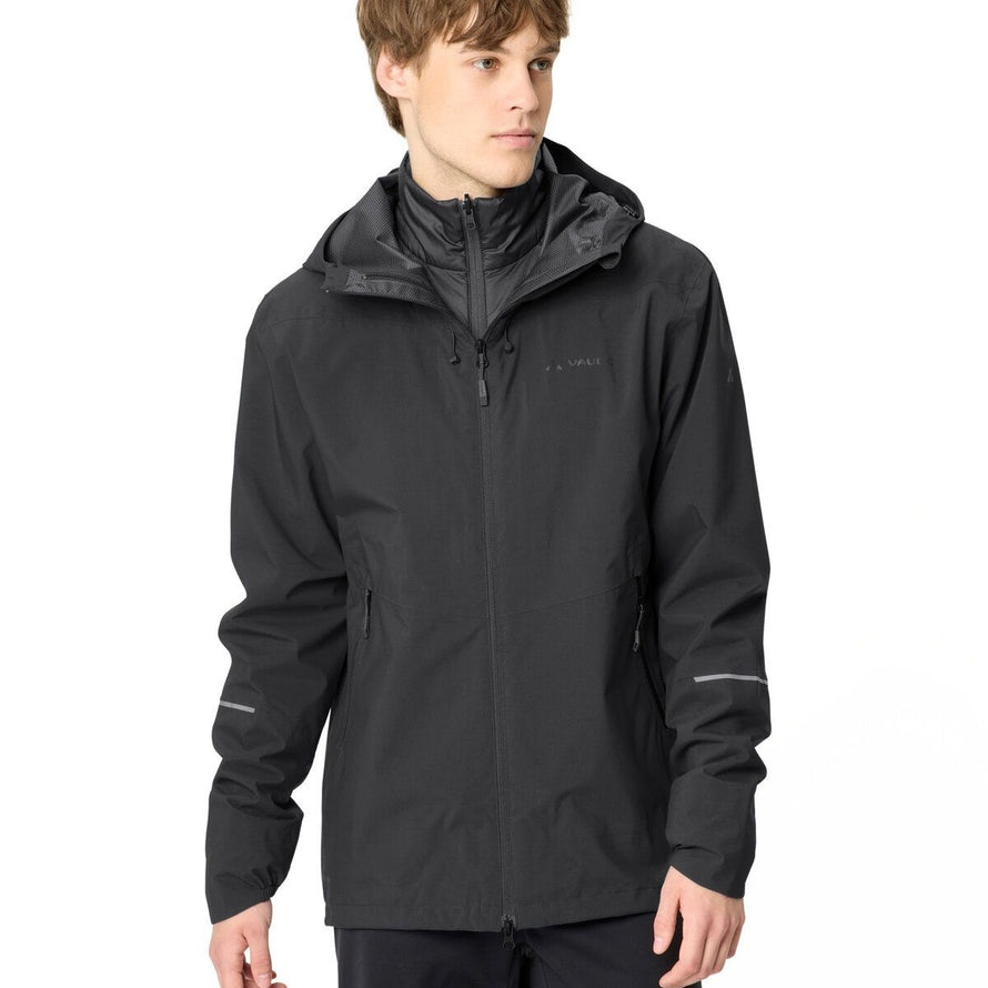 Veste 3 en 1 Vaude Yaras homme, imperméable et respirante, idéale pour le cyclisme en toutes saisons