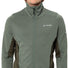 Veste polaire homme Vaude Monviso FZ II kaki avec zip complet et tissu technique pour confort outdoor