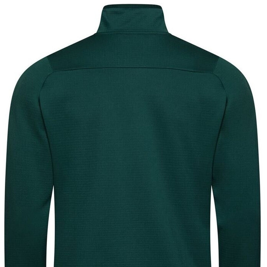 Veste polaire homme Vaude Monviso Fleece FZ Jacket II vert fonce, ideale pour le confort et la chaleur en plein air