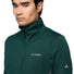 Veste polaire homme Vaude Monviso Fleece FZ Jacket II vert fonce, chaude et légère pour randonnées outdoor