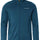 Veste polaire homme Vaude Monviso FZ II bleu pétrole avec zip complet et poches zippées pour activités outdoor