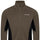 Veste polaire homme Vaude Monviso FZ II kaki fonce avec zip integral et poches zippées pour sport outdoor