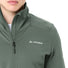 Veste polaire homme Vaude Monviso FZ II verte avec zip central et logo Vaude pour activités outdoor