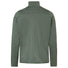 Veste polaire homme Vaude Monviso FZ II vert kaki, dos avec tissu technique pour isolation et confort outdoor