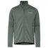 Veste polaire homme Vaude Monviso FZ II vert kaki avec zip complet et poches zippées pour activités outdoor