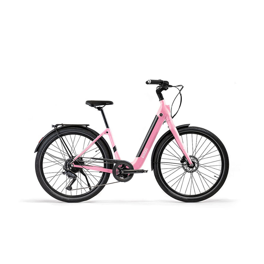 Vélo électrique avec clignotants intégrés Ellipse E2ST Chaîne Fourche Rigide