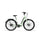 Vélo électrique clignotants integres Ellipse E2 ST Courroie Fourche Rigide Vert d'eau Tige de Selle Rigide Cruiser