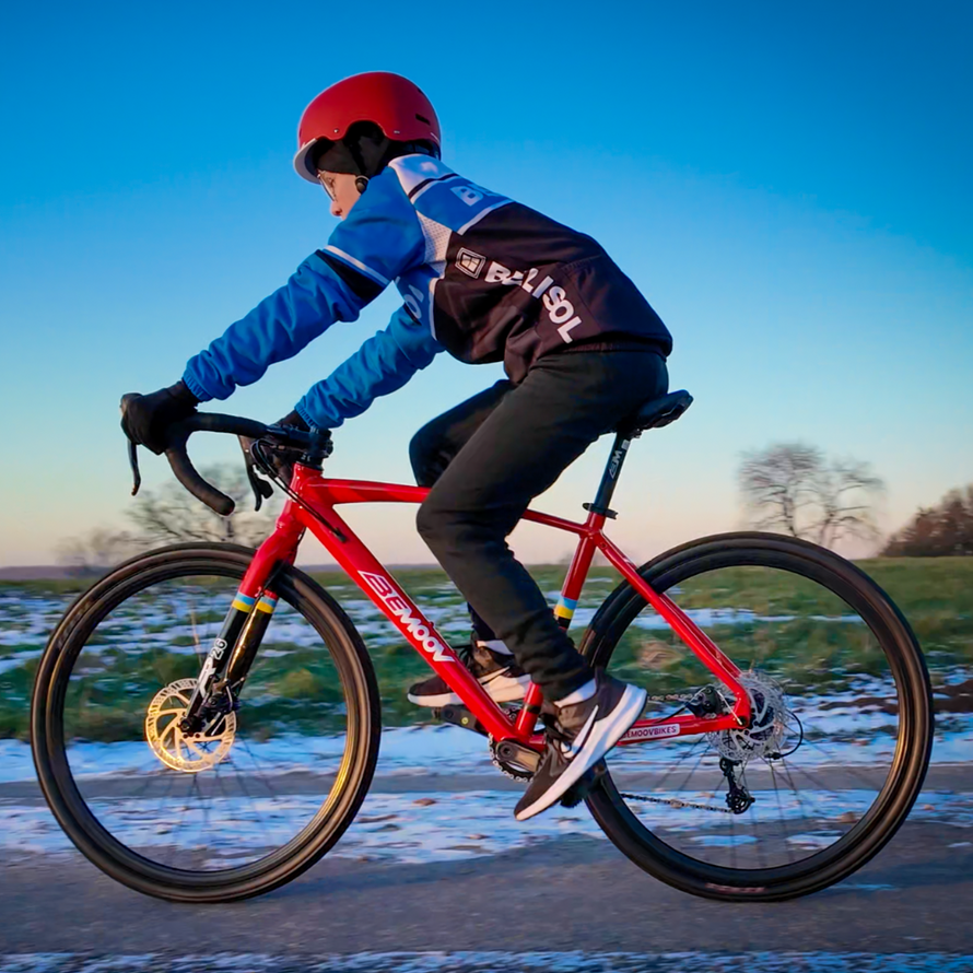 Bicicleta infantil de 26 pulgadas para carretera, gravel y ciclocross