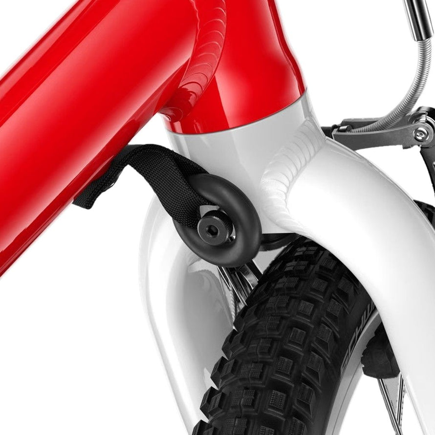 velo-woom-GO-2- red- enfant- apprentissage- 3 ans-4 ans-5 ans-limiteur-angle-braquage