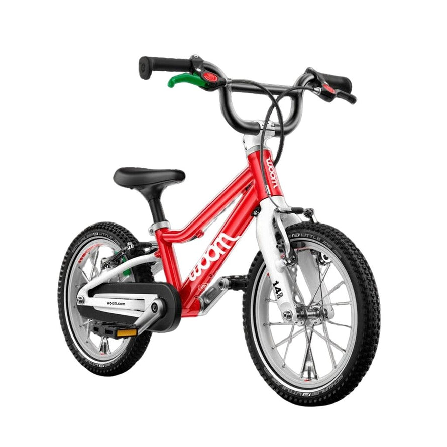 velo-woom-GO-2- red- enfant- apprentissage- 3 ans-4 ans-5 ans-leger