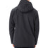 Veste imperméable homme Vaude Strathcona noire avec capuche, protection optimale contre pluie et vent
