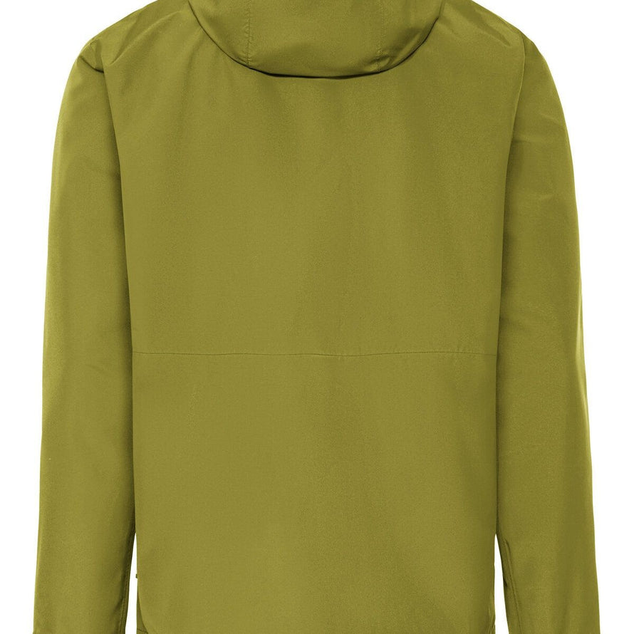 Veste imperméable homme Vaude Strathcona couleur olive, coupe ergonomique et protection durable contre la pluie