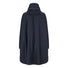 Dos de la veste de pluie imperméable 66 Weather Report Flame bleu marine avec capuche pour vélo