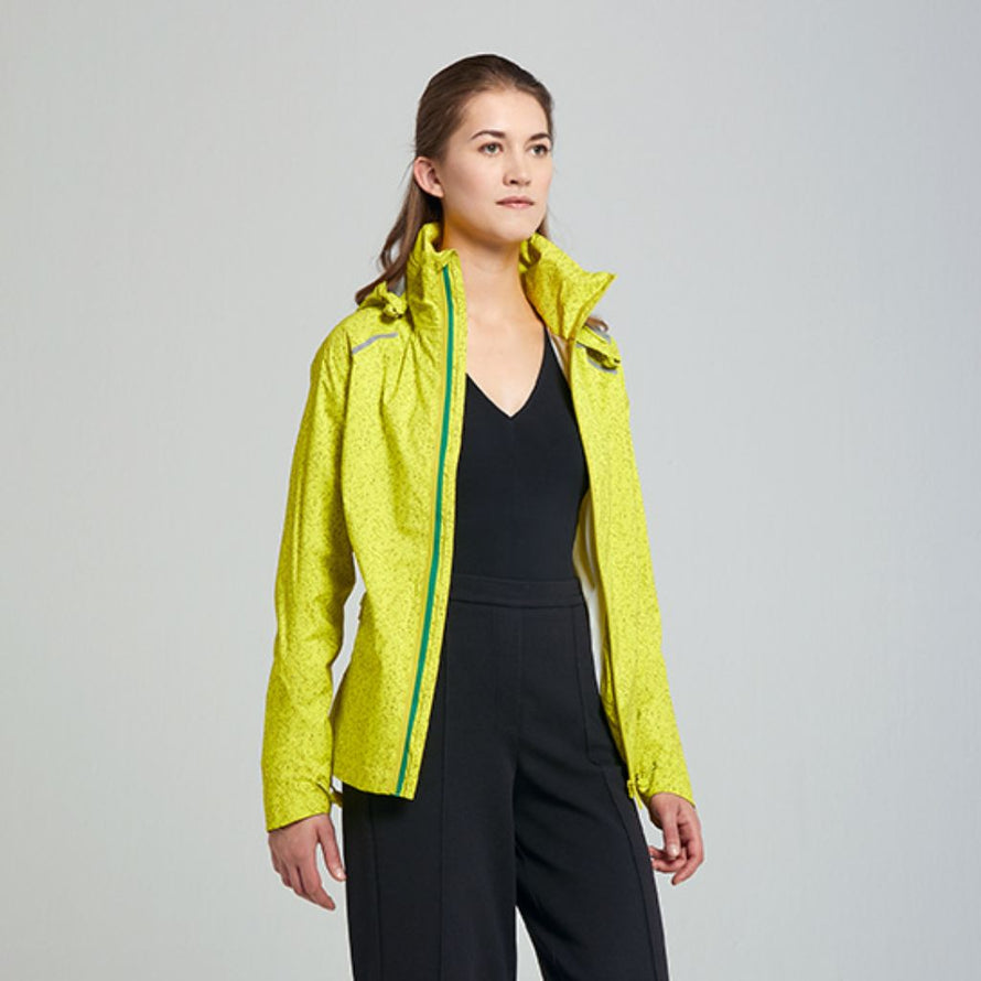 Veste imperméable réfléchissante au look urbain pour cyclistes