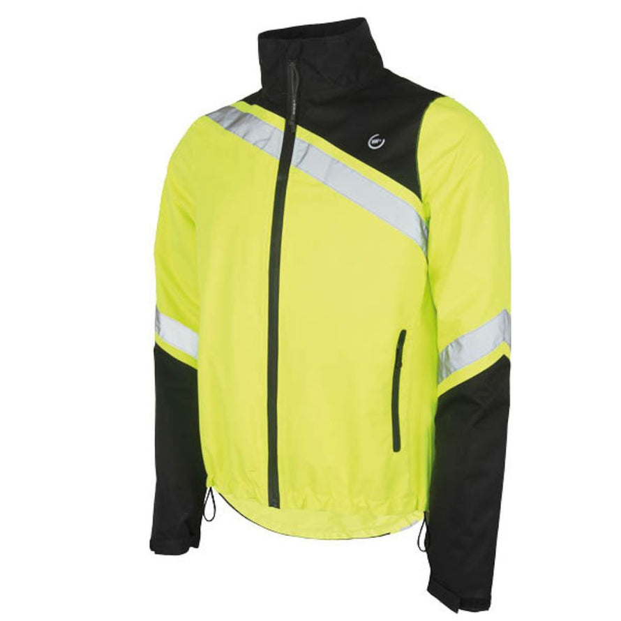Veste de pluie vélo Fuji Wowow étanche, respirante, réfléchissante, fonctionnelle, unisexe. 