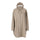 Veste de pluie vélo 66 Weather Report Flame imperméable beige avec capuche et fermeture zip