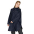 Veste de pluie vélo 66 Weather Report Flame imperméable bleu marine avec capuche et zip frontal