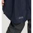 Logo AWG sur veste de pluie vélo 66 Weather Report Flame imperméable bleu marine