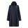 Veste de pluie vélo 66 Weather Report Flame imperméable bleu marine avec capuche et fermeture zip