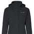 Veste de pluie vélo femme matelassée Vaude Escape noire, imperméable et confortable pour sorties cyclistes
