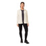 Veste polaire femme Vaude Rosemoor II beige avec zip complet et coupe ajustée pour confort et chaleur outdoor