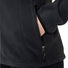 Veste polaire femme Vaude Rosemoor II noire avec zip sur poche pour un rangement sécurisé et confort optimal