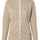 Veste polaire femme Vaude Skomer SC beige avec fermeture zip pour randonnée et confort outdoor