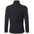 Dos de la veste polaire femme Vaude Rosemoor II lilas avec zip intégral et poches latérales pour chaleur et confort outdoor noire