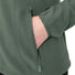 Veste polaire femme Vaude Rosemoor II verte avec zip et poches sécurisées pour confort et chaleur lors d'activités outdoor