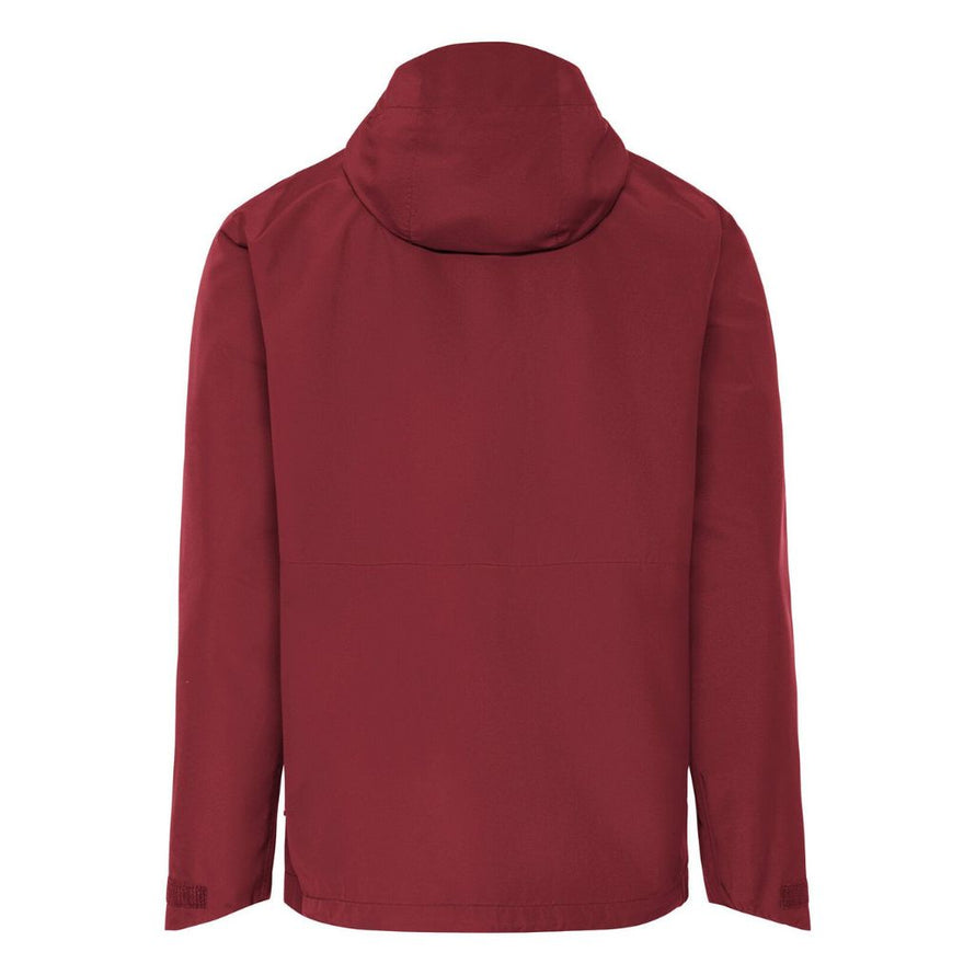 Veste imperméable homme Vaude Strathcona bordeaux