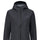 Veste Vaude Elope 3 couches femme noire avec capuche et zip étanche, idéale pour cyclisme par temps humide