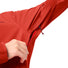 Veste Vaude Elope 3 couches femme rouge avec zip de ventilation sous les aisselles, respirante et imperméable