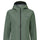 Veste Vaude Elope 3 couches femme verte avec capuche, imperméable et respirante pour cyclisme outdoor