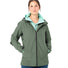 Veste Vaude Elope 3-couches femme vert menthe imperméable et coupe-vent pour cyclisme outdoor