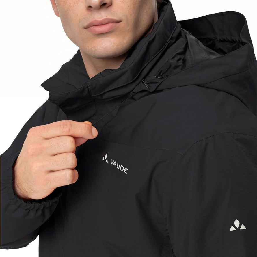 Veste vélo homme Vaude Escape hiver résistante à la pluie et au vent, idéale pour cyclisme en conditions froides