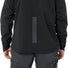 Veste vélo homme Vaude Yaras 3 en 1 noire, respirante et coupe-vent pour sorties cyclistes polyvalentes