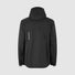 Veste imperméable avec capuche Explr de GripGrab, idéale pour cyclistes sous la pluie, modèle noir