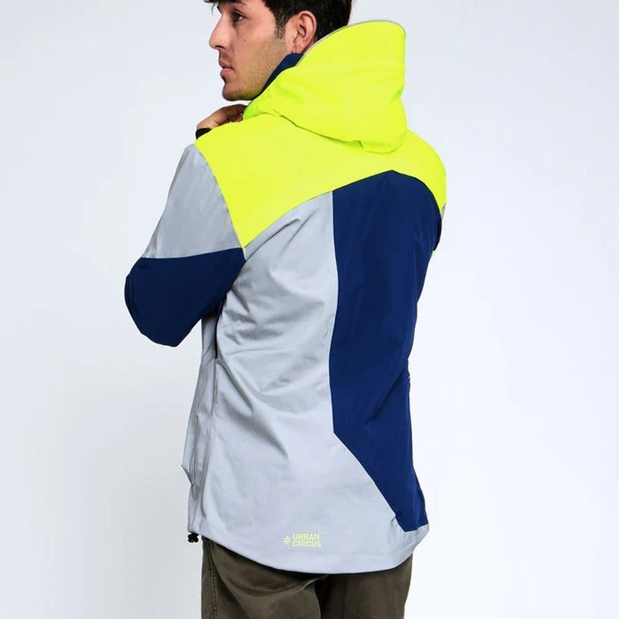 Dos de la veste réfléchissante Urban Circus Repop, conçue pour améliorer la sécurité à vélo.