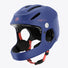 casque enfant virgo kid integral bleu vue de face protection velo trottinette et rollers