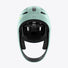 casque integral enfant virgo kid vert vue dessous avec systeme de serrage reglable