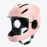 casque velo enfant virgo kid integral rose vue avant avec aerations et design moderne