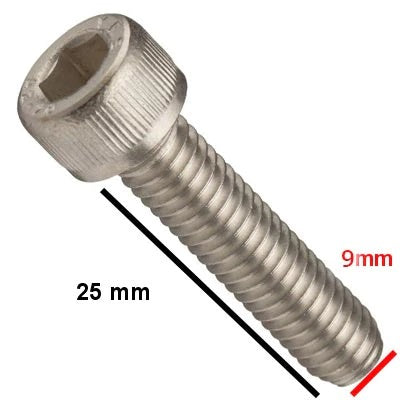 Vis pour béquille de vélo 25 mm