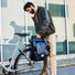 Sac à dos sacoche vélo Weather Good Sweden Commuter bleu résistant et pratique pour déplacements quotidiens en ville