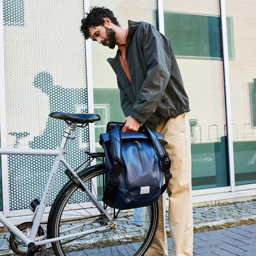 Weathergoods Sweden Commuter – Wandelbarer Rucksack / wasserdichte Fahrradtasche