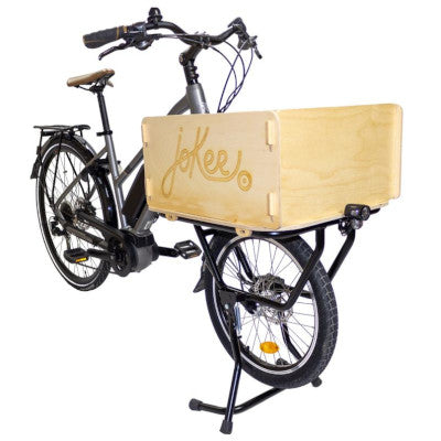fahrradanhänger holzkiste Joker Bike Wood Box Fahrradkiste Holz für Cargo-Gabel Joker Mini