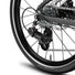 Detail derailleur arriere Shimano du velo enfant 20 pouces woom explore 4 tout terrain pour 6 a 8 ans