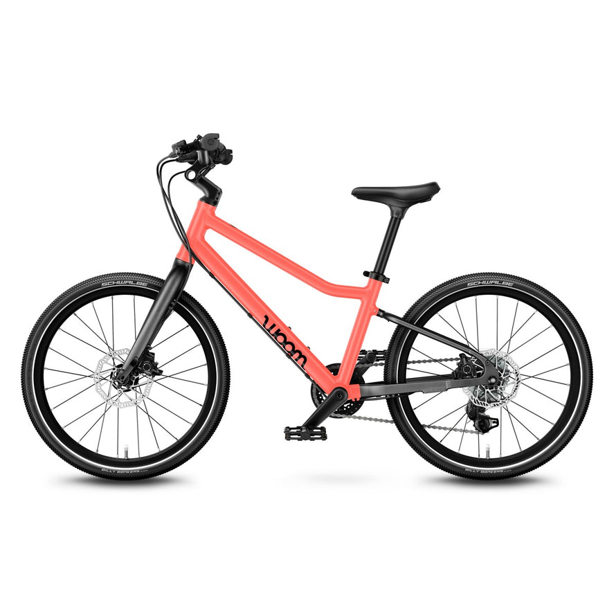woom bike lenkertasche Woom Explore 4: stylisches 20-Zoll-Kinderfahrrad für jedes Gelände