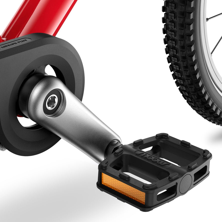 Pedale antiderapante pour velo enfant 16 pouces Woom GO 3 Automagic, confort et securite pour les petits cyclistes