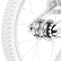 Moyeu roue arriere automatique du velo enfant 16 pouces Woom GO 3 Automagic pour changement de vitesse simple
