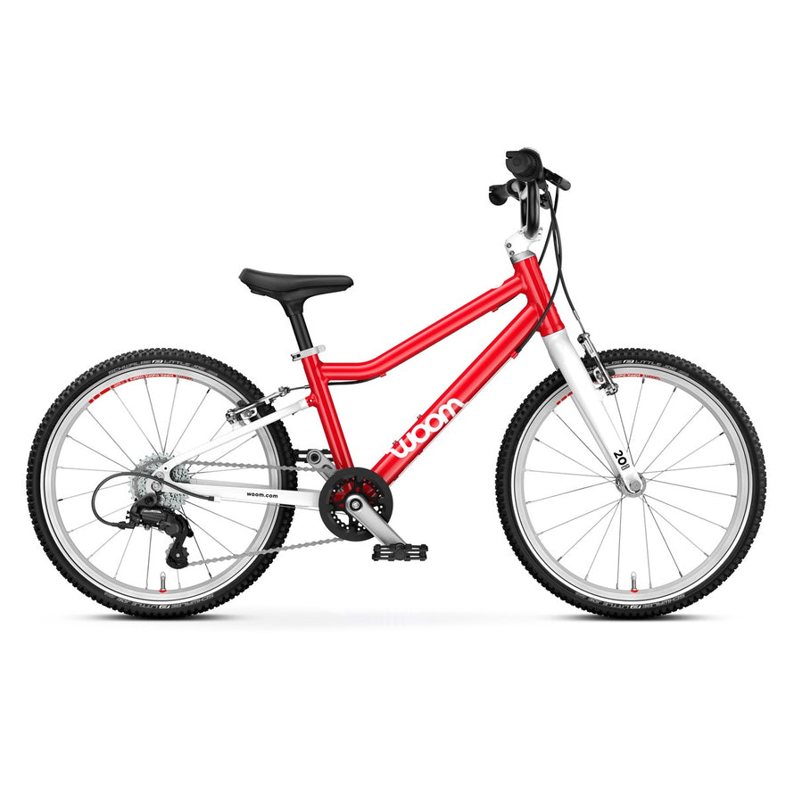 kinderfahrrad für 7 jährige Woom GO 4: Kinderfahrrad für 6- bis 8-Jährige, 20 Zoll, 7 Gänge